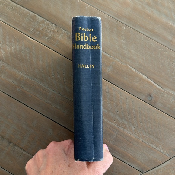 Other Vintage Halley Pocket Bible Handbook Edition 1951